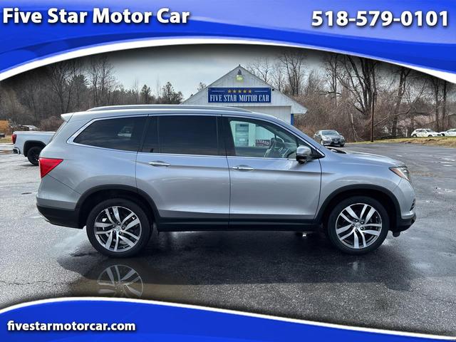 Silver 2016 Honda Pilot Touring AWD SUV / Crossover All-Wheel Drive Automatic