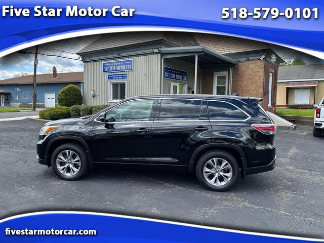 Black 2016 Toyota Highlander LE AWD SUV / Crossover All-Wheel Drive Automatic