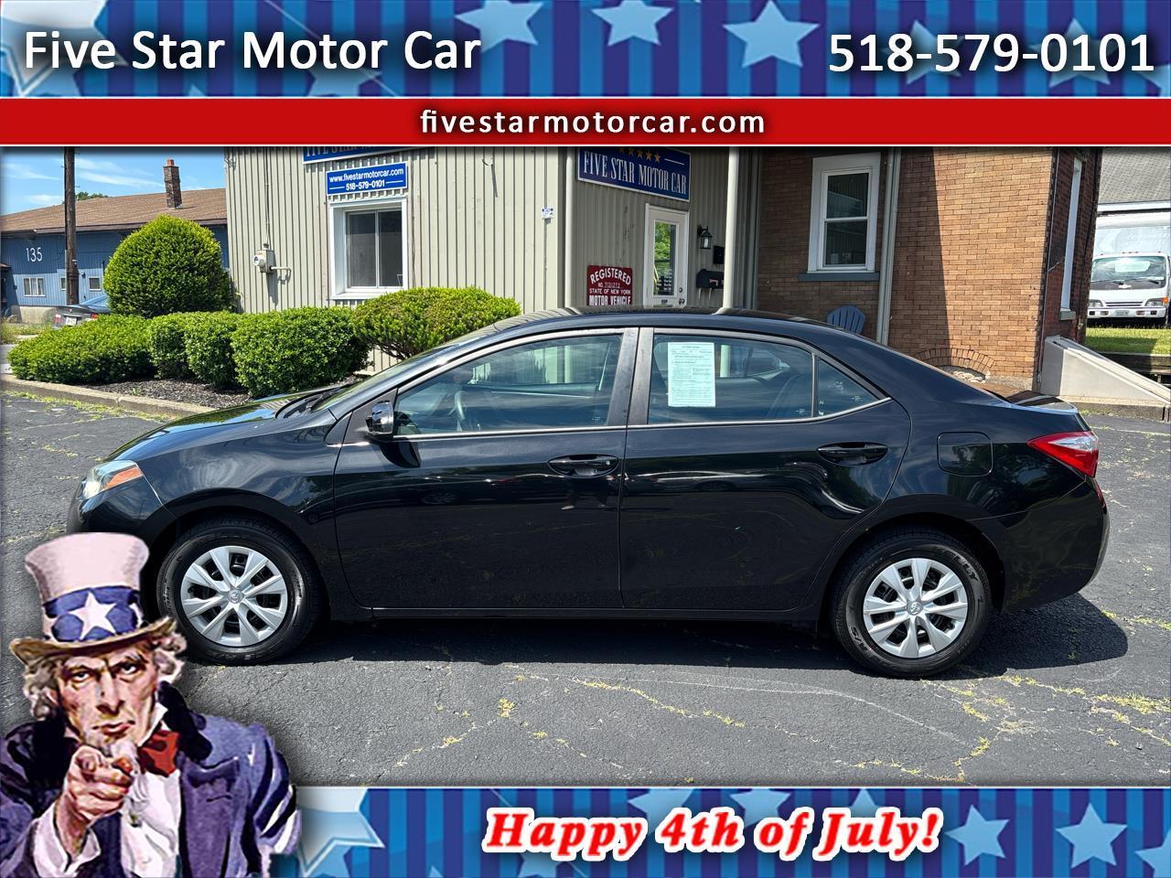 2015 Toyota Corolla L 4D Sedan