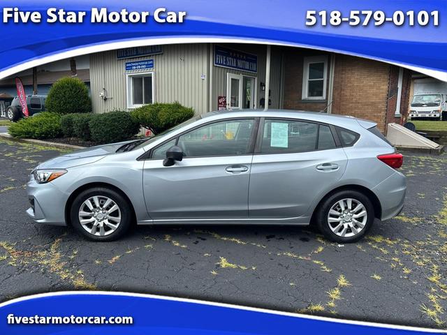 Silver 2019 Subaru Impreza Hatchback All-Wheel Drive Automatic