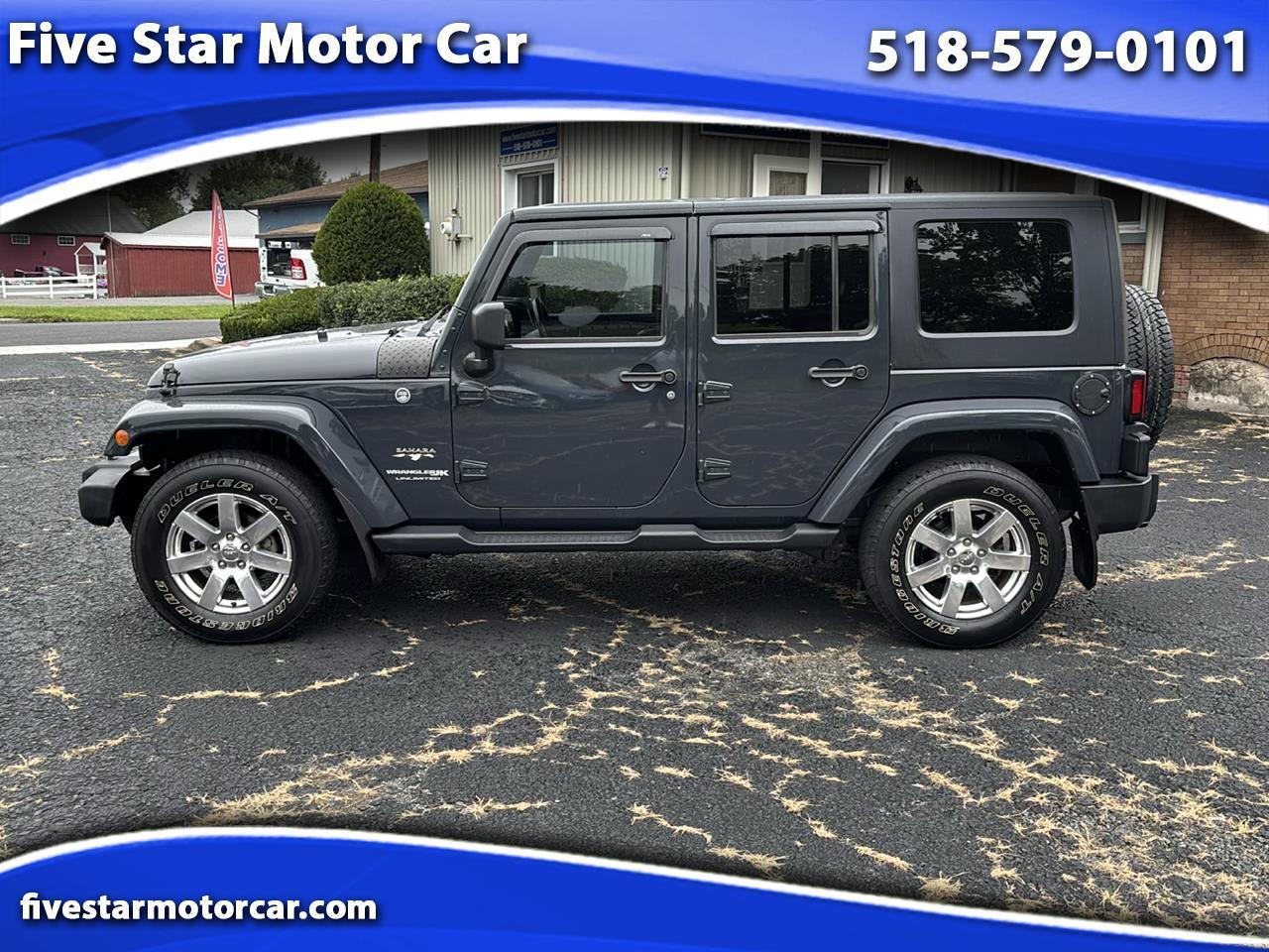 2018 Jeep Wrangler JK Unlimited Sahara 4WD