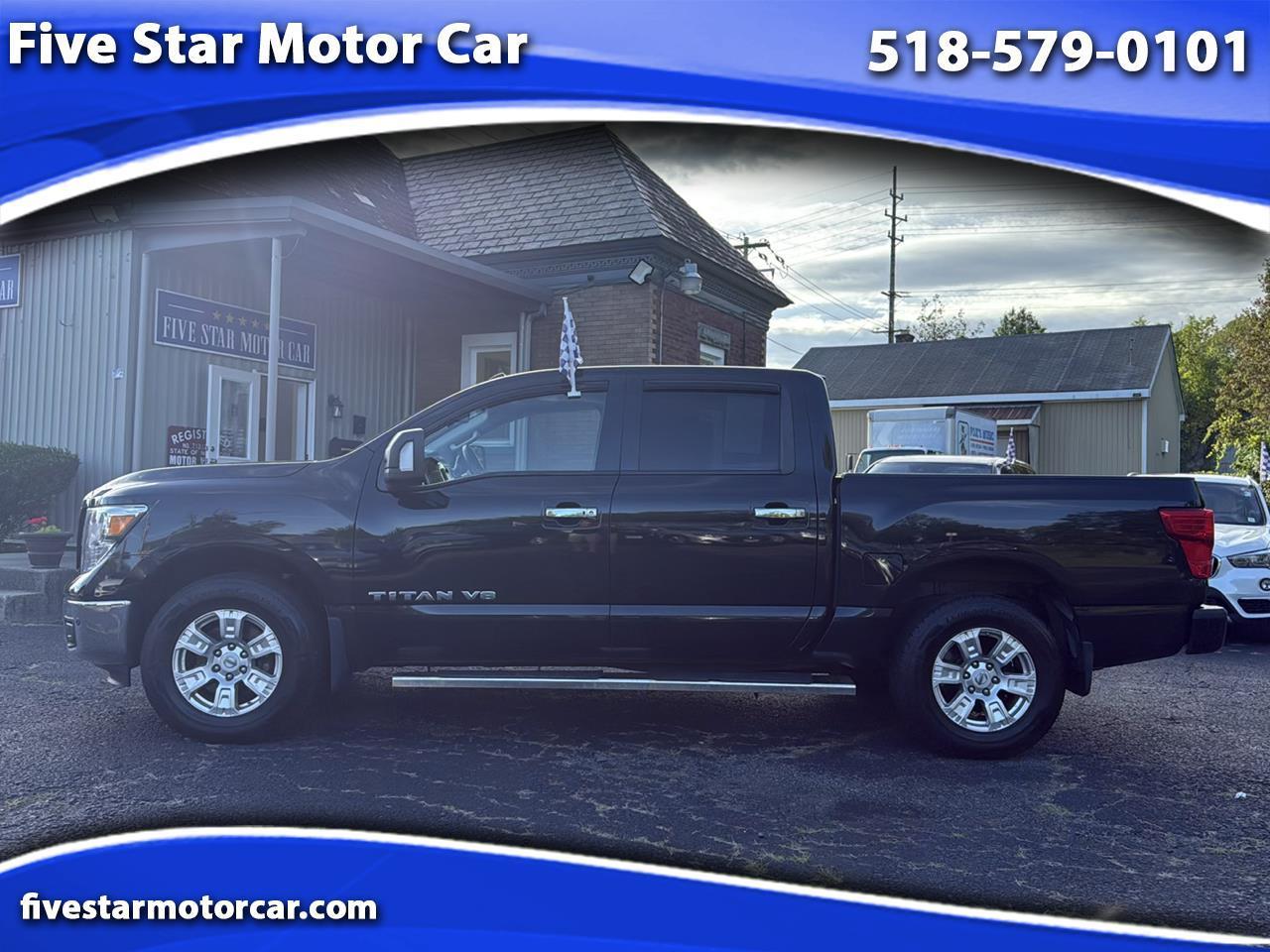 2019 Nissan Titan SV Crew Cab 4WD   