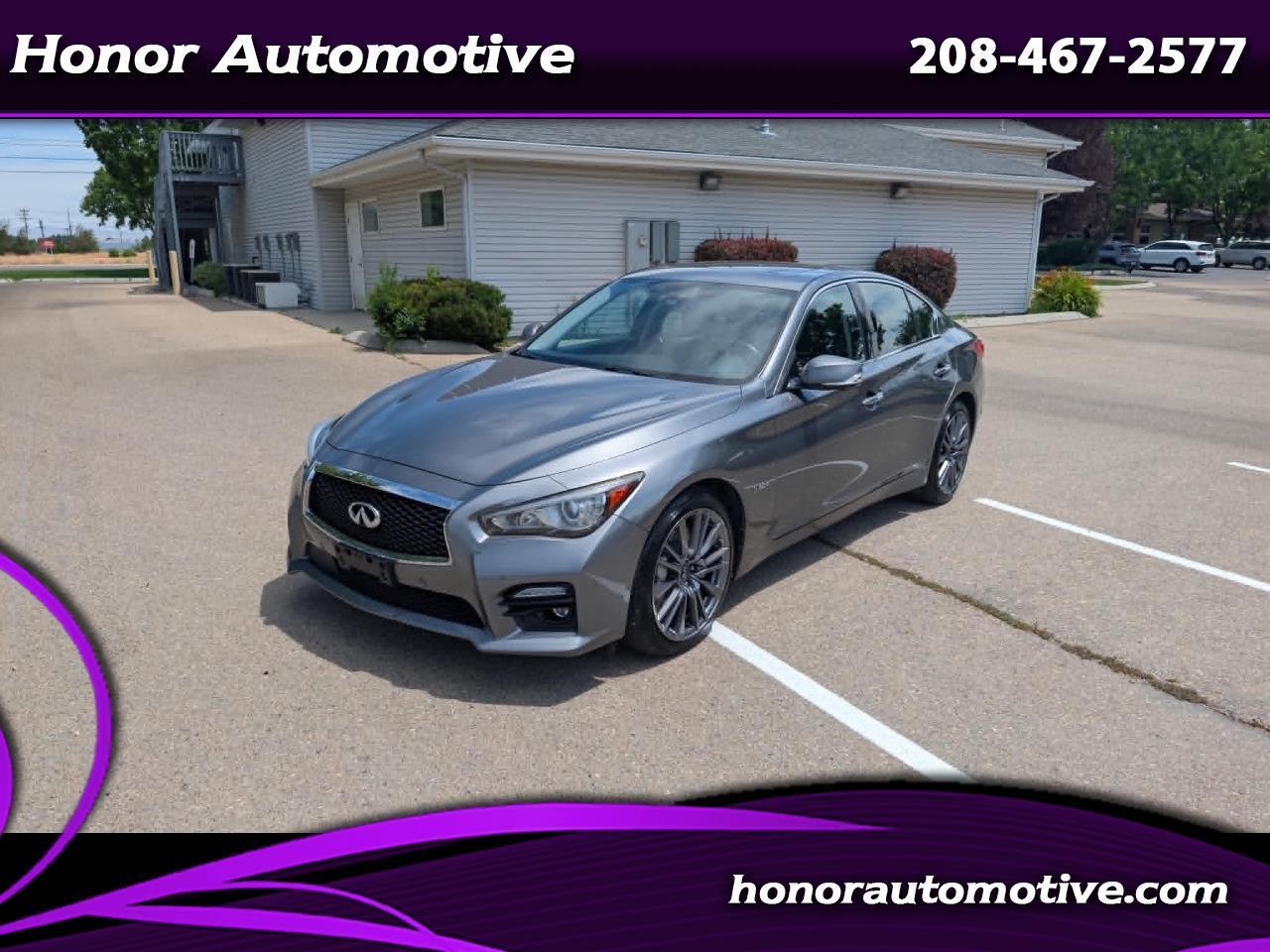 Infiniti Q50 Red Sport 400 2016