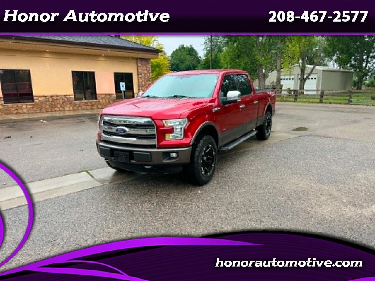 Ford F150 Lariat Supercrew 4WD 157 2016