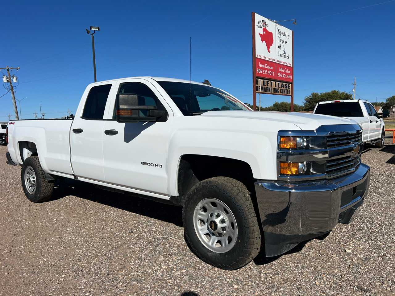 Chevrolet Silverado 2500HD Work Truck Double Cab Long Box 4WD 2018 Chevrolet Silverado 2500HD Work Truck Double Cab Long Box 4WD 2018
