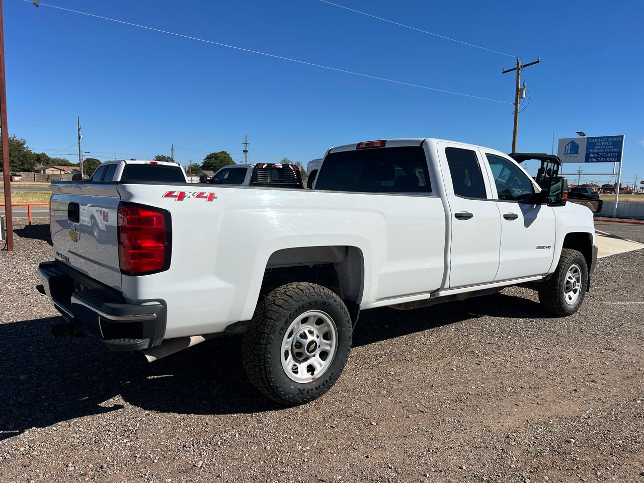 Chevrolet Silverado 2500HD Work Truck Double Cab Long Box 4WD 2018 Chevrolet Silverado 2500HD Work Truck Double Cab Long Box 4WD 2018