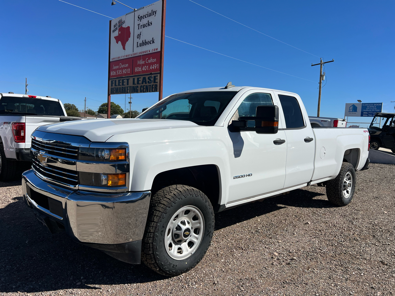 Chevrolet Silverado 2500HD Work Truck Double Cab Long Box 4WD 2018 Chevrolet Silverado 2500HD Work Truck Double Cab Long Box 4WD 2018