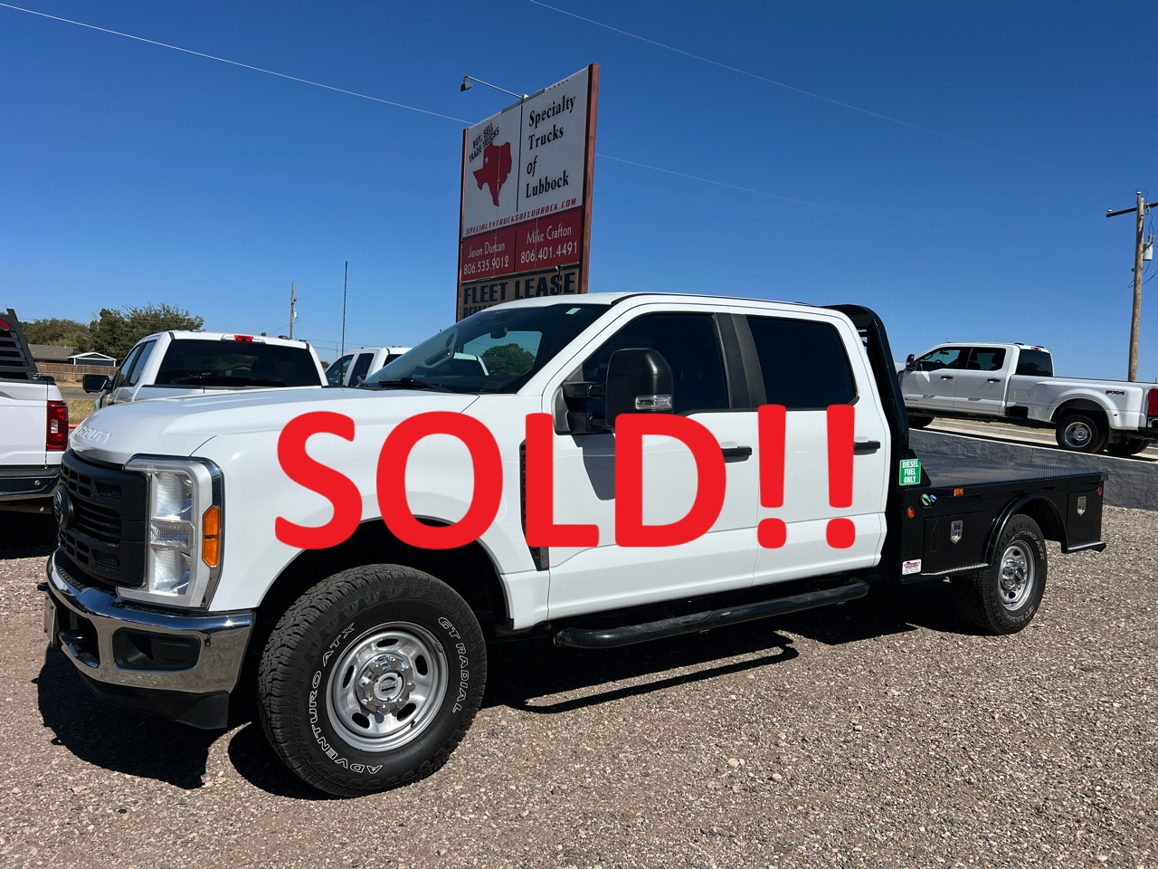 2023 Ford F-250 SD XL Crew Cab Long Bed 4WD