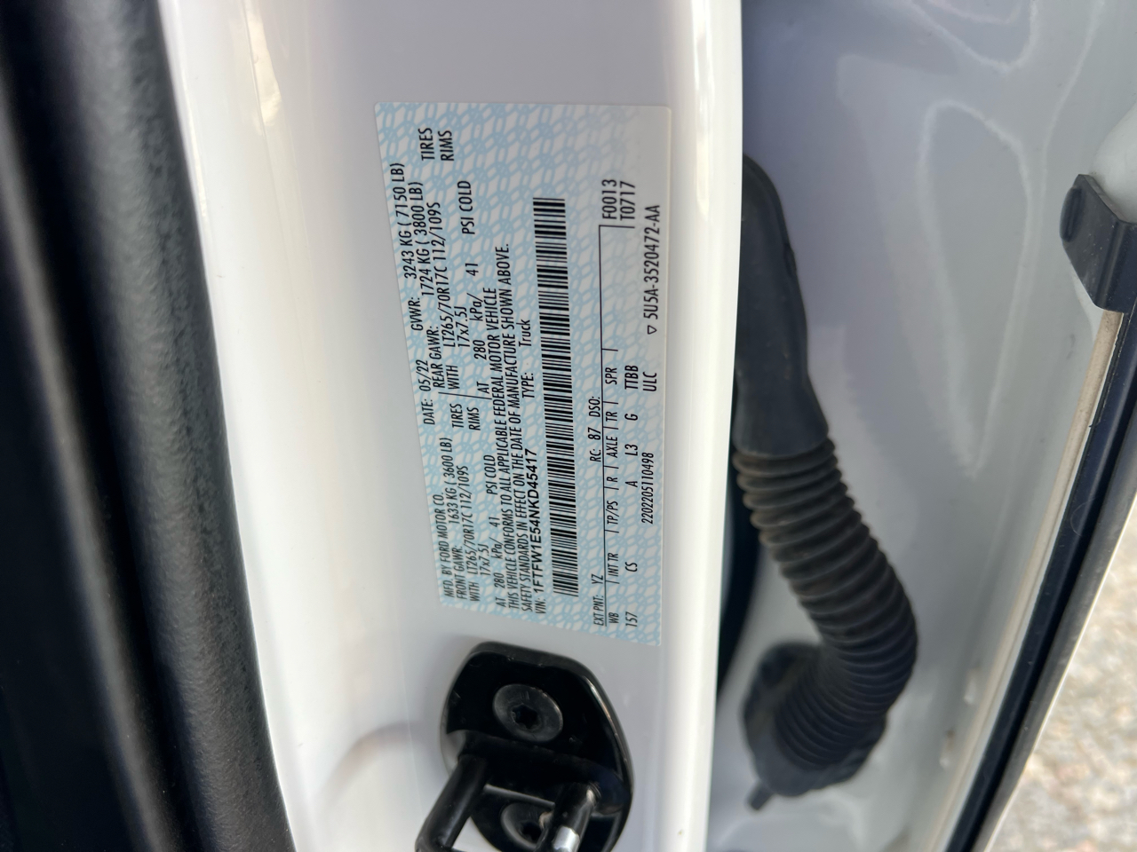 Ford F-150 XL SuperCrew 6.5-ft. Bed 4WD 2022