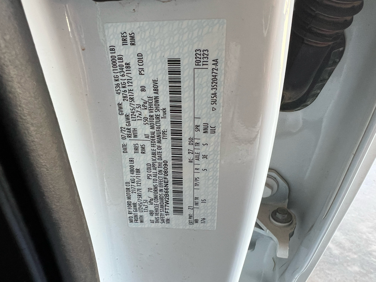 Ford F-250 SD XL Crew Cab Long Bed 4WD 2022