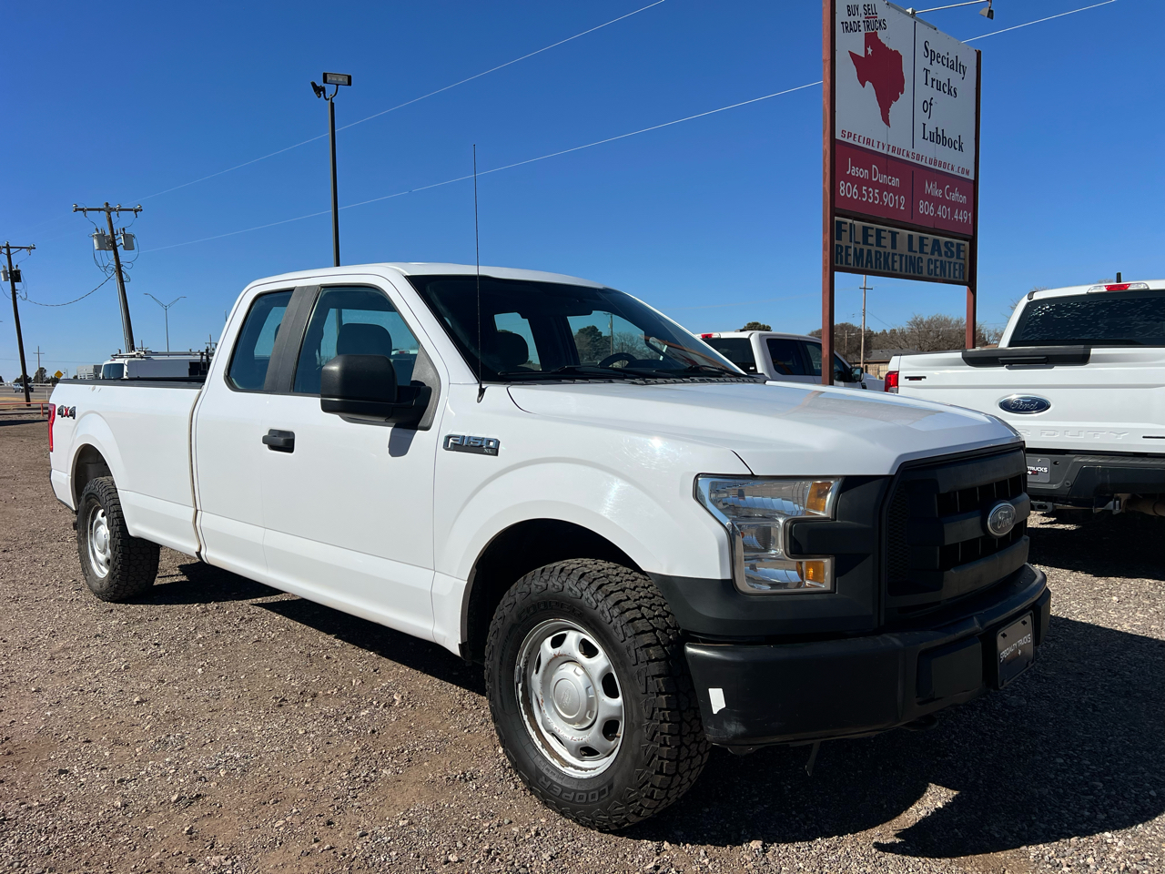 Ford F-150 XL SuperCab 8-ft. Bed 4WD 2017