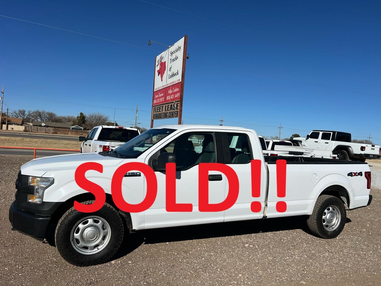 2017 Ford F-150 XL SuperCab 8-ft. Bed 4WD