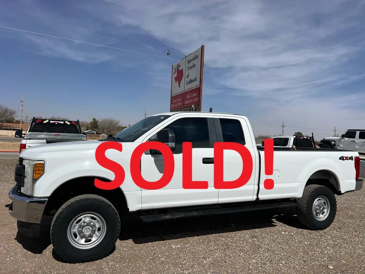 2017 Ford F-250 SD XL SuperCab 4WD