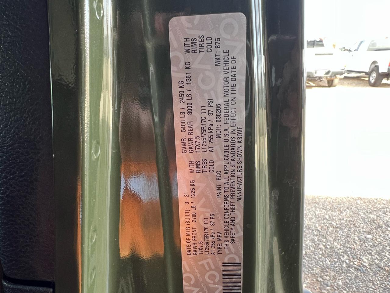 Jeep Wrangler Unlimited Sport 2021