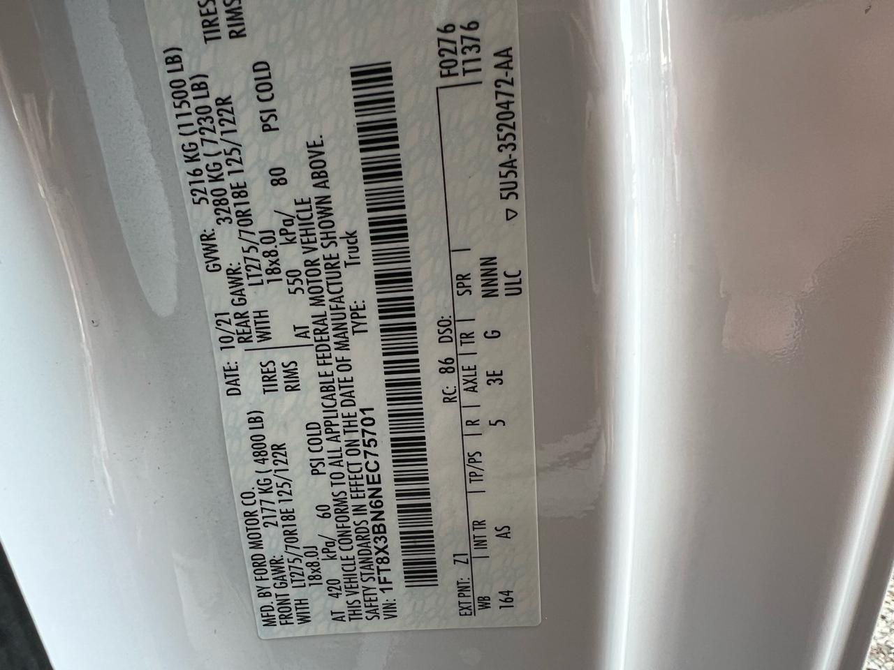 Ford F-350 SD XL SuperCab Long Bed 4WD 2022