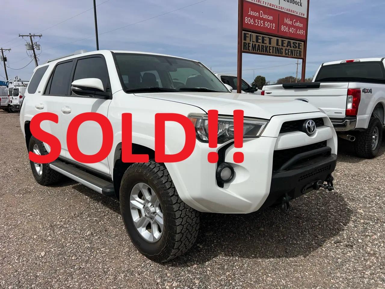2018 Toyota 4Runner SR5 4WD