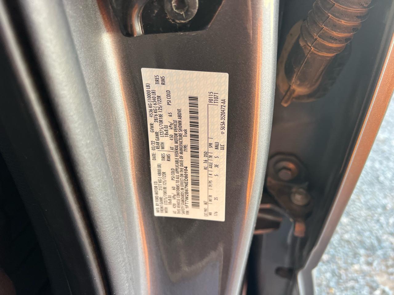 Ford F-250 SD XLT Crew Cab Long Bed 4WD 2022