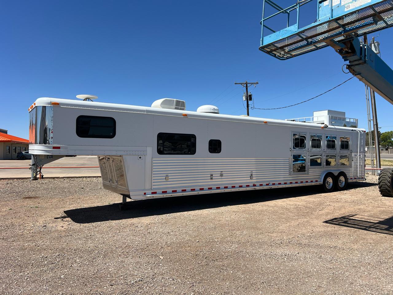2003 Elite Trailer Manufacturing Stock Trailer 