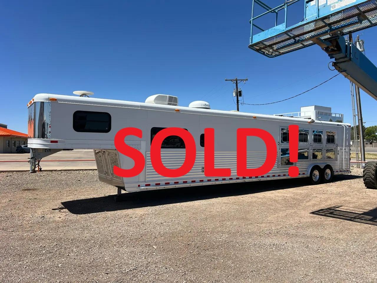 2004 Elite Trailer Manufacturing Stock Trailer 