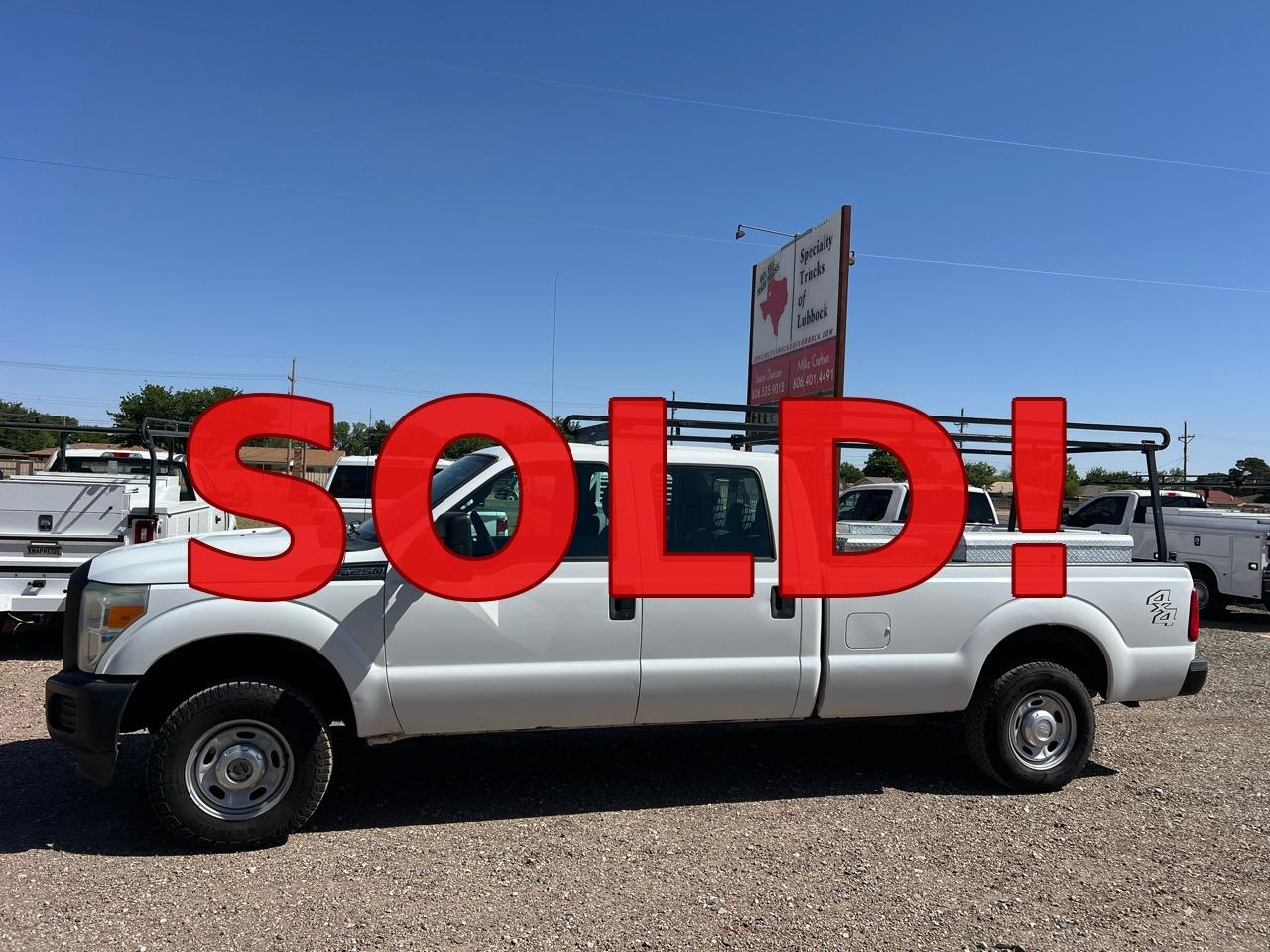 2015 Ford F-250 SD XL Crew Cab Long Bed 4WD