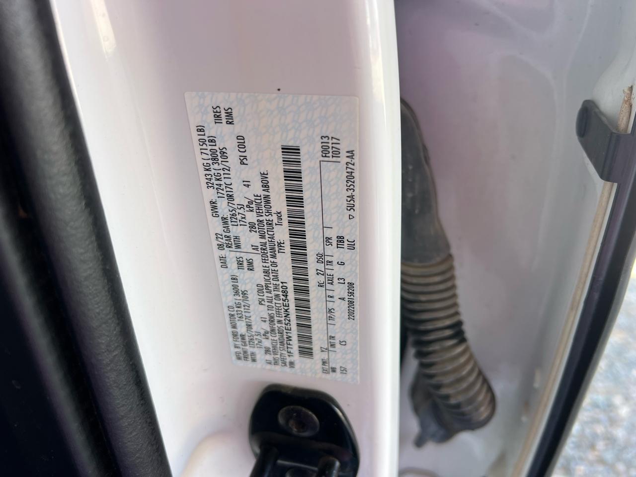 Ford F-150 XL SuperCrew 6.5-ft. Bed 4WD 2022