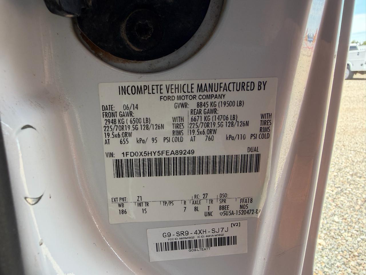 Ford F-550 SuperCab DRW 4WD 2015