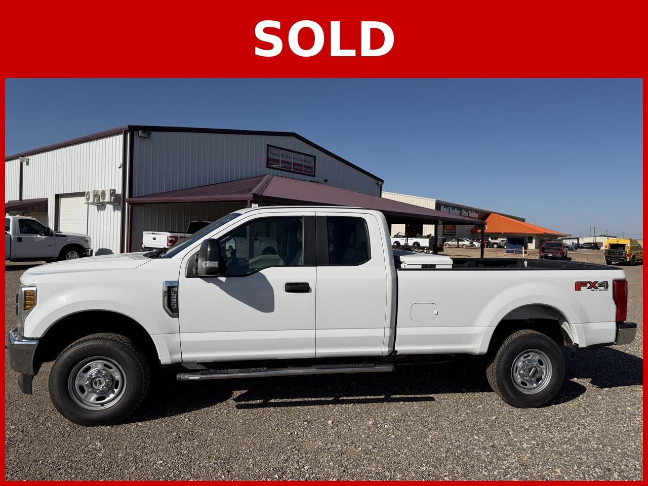 2018 Ford F-250 SD XL SuperCab Long Bed 4WD