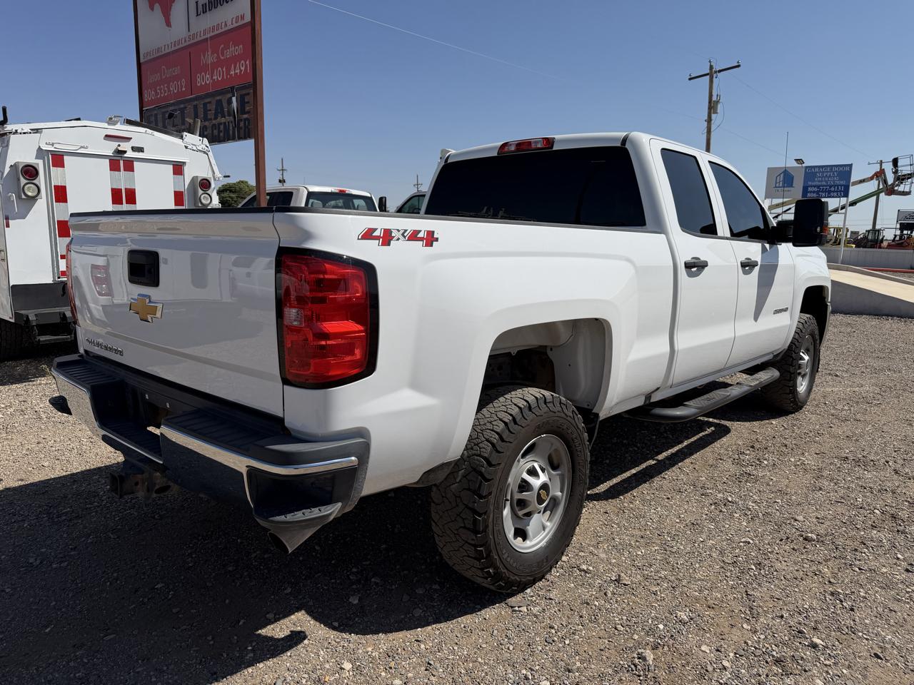 Chevrolet Silverado 2500HD Work Truck Double Cab 4WD 2019