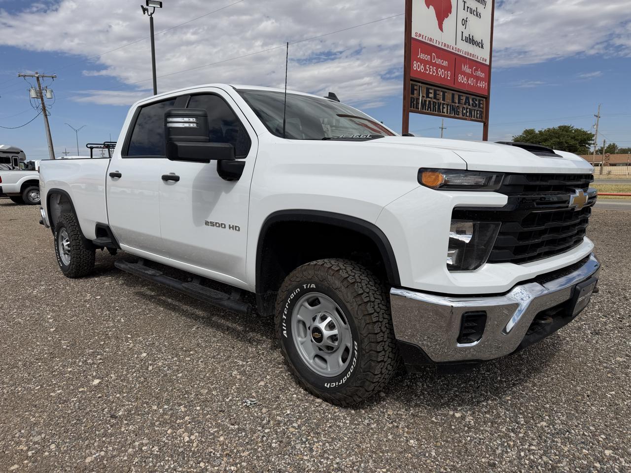 Chevrolet Silverado 2500HD Work Truck Crew Cab Long Box 4WD 2024