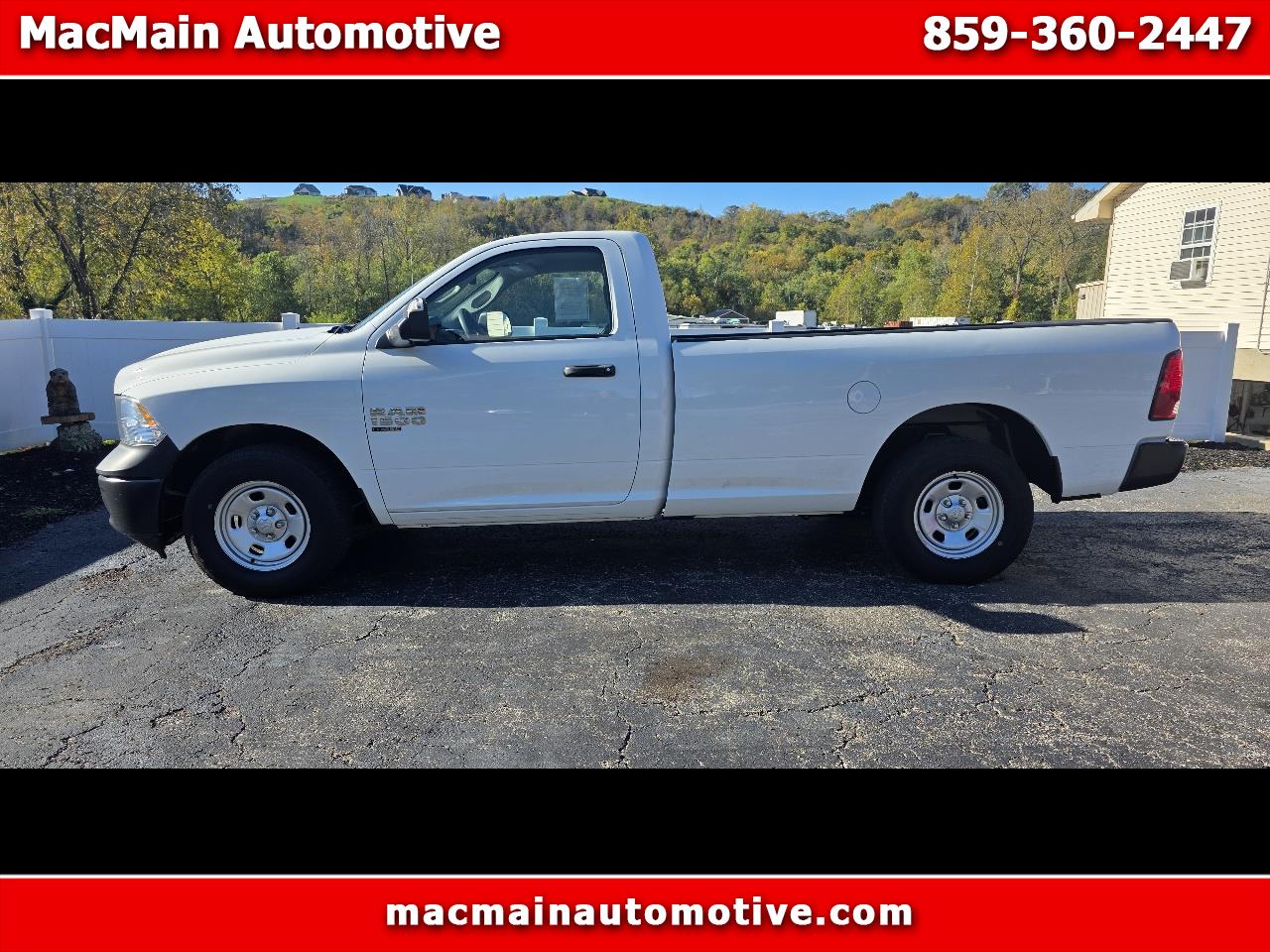 2022 RAM 1500 Classic Tradesman 4x2 Reg Cab 8' Box