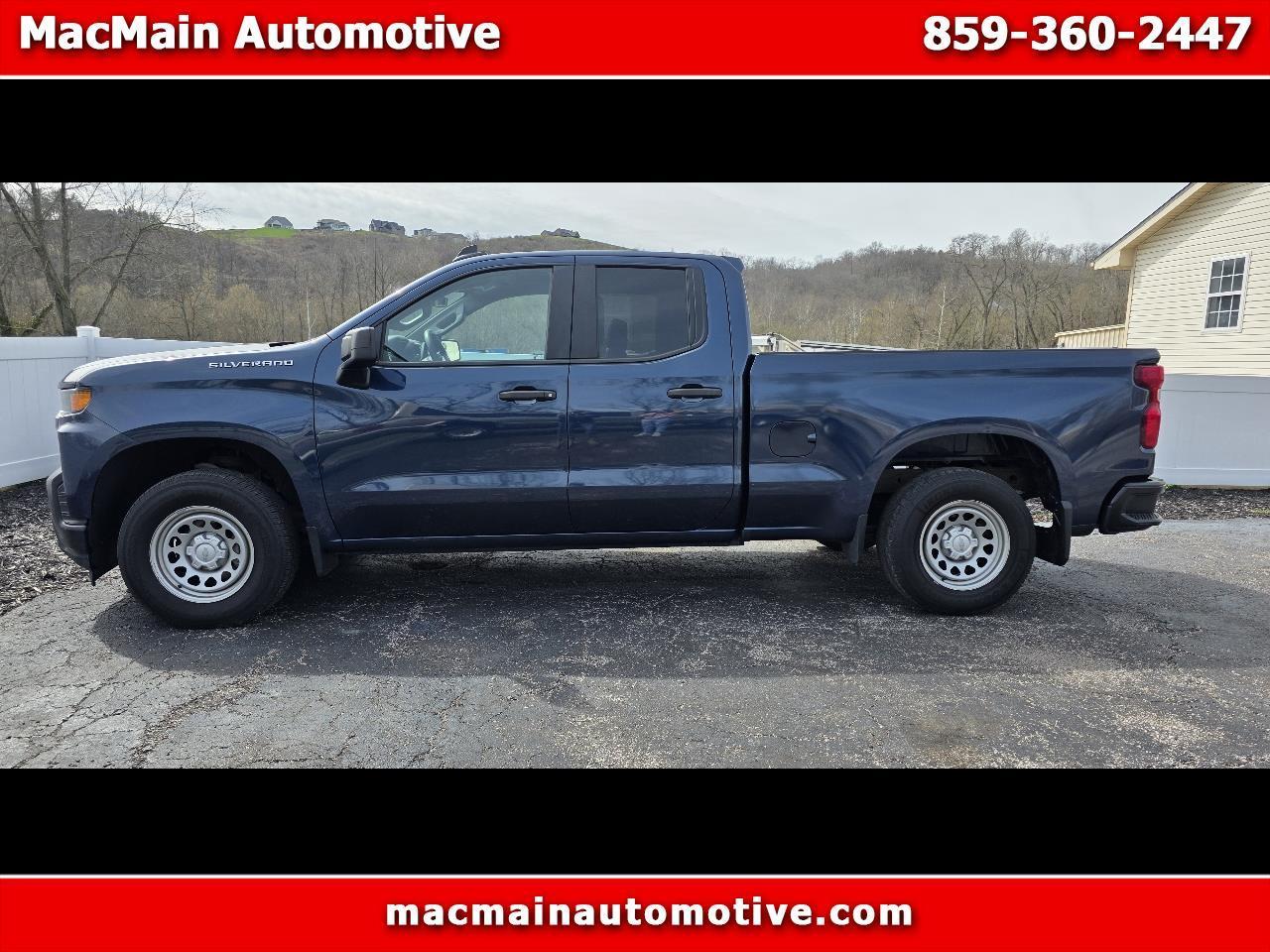 Chevrolet Silverado 1500 2WD Double Cab 147" Work Truck 2021