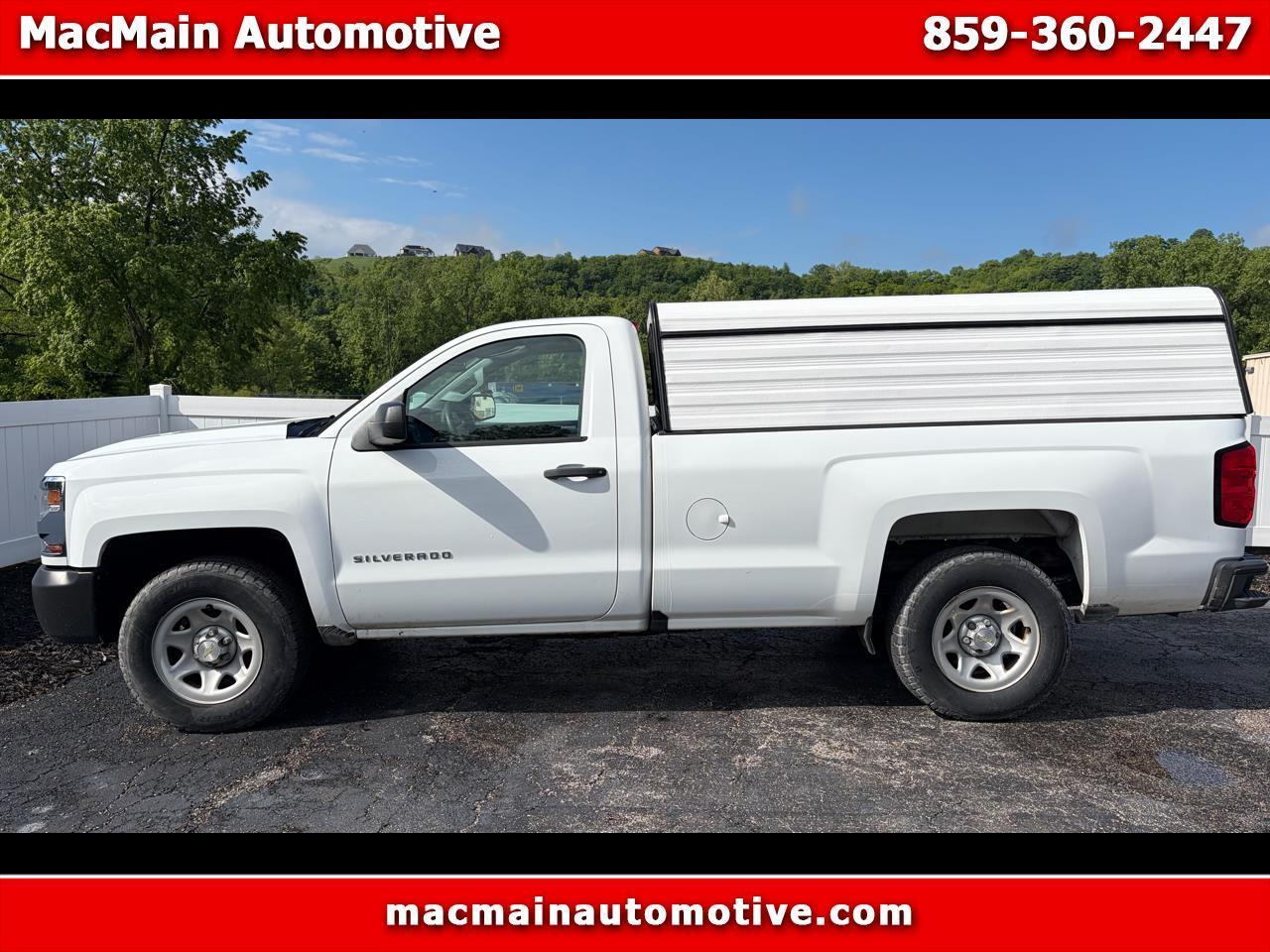 Chevrolet Silverado 1500 Work Truck 2WT Regular Cab 2WD 2017