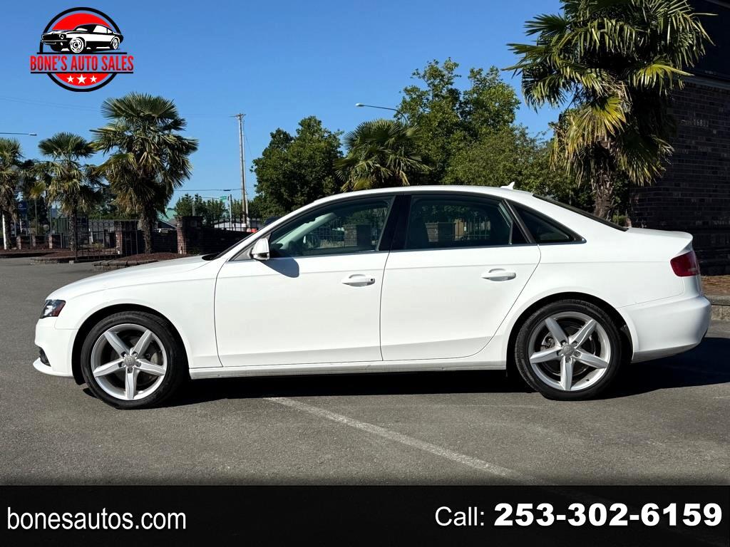 2011 Audi A4 2.0T Sedan quattro Manual
