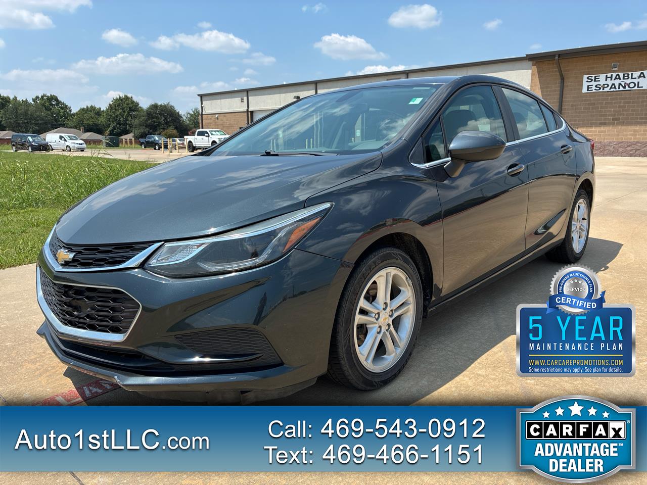 2018 Chevrolet Cruze LT Auto