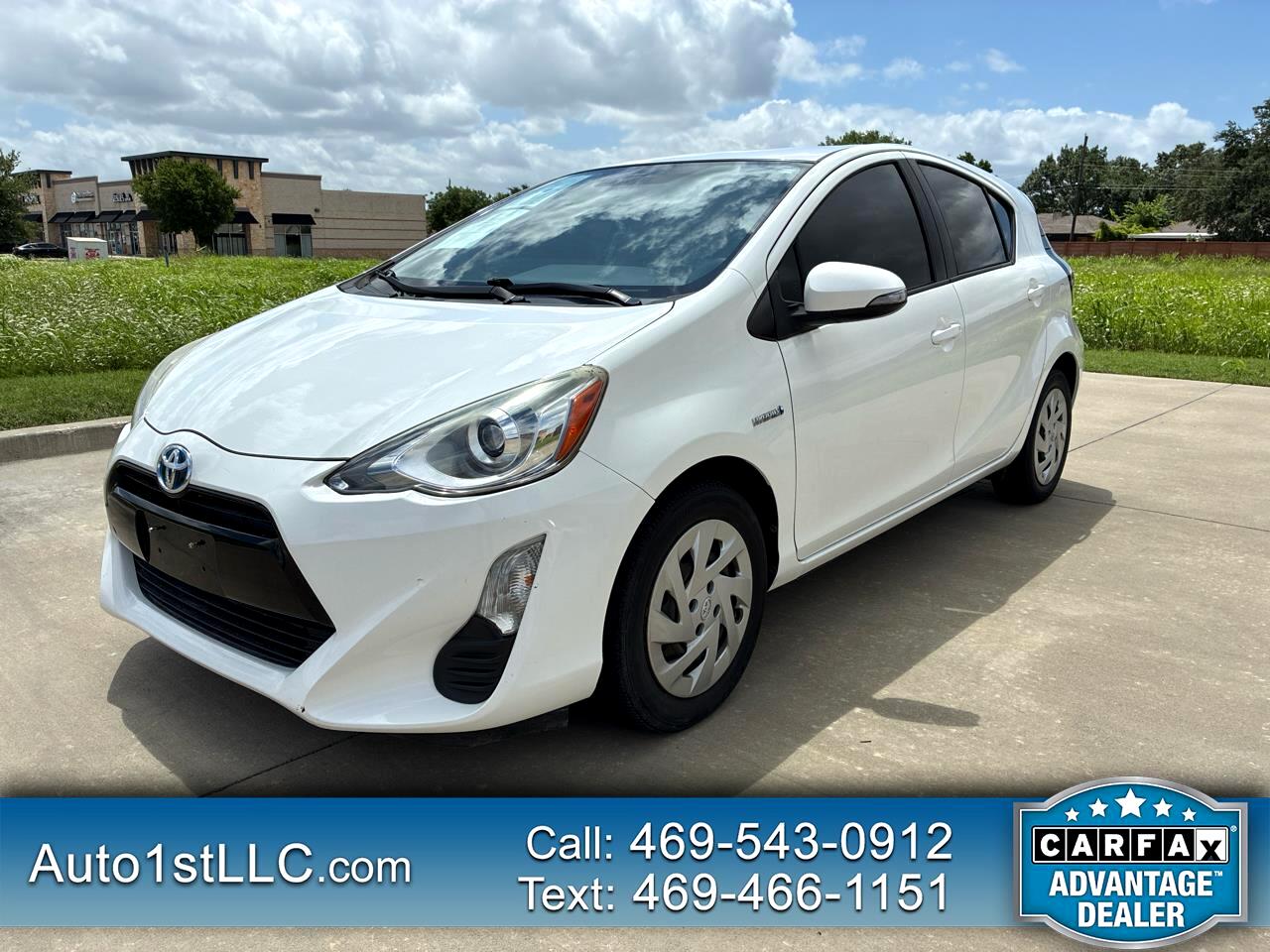 2016 Toyota Prius c
