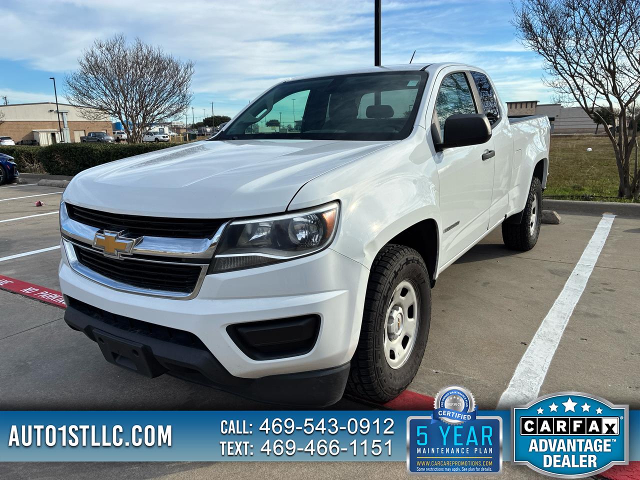 2018 Chevrolet Colorado Work Truck Ext. Cab 2WD
