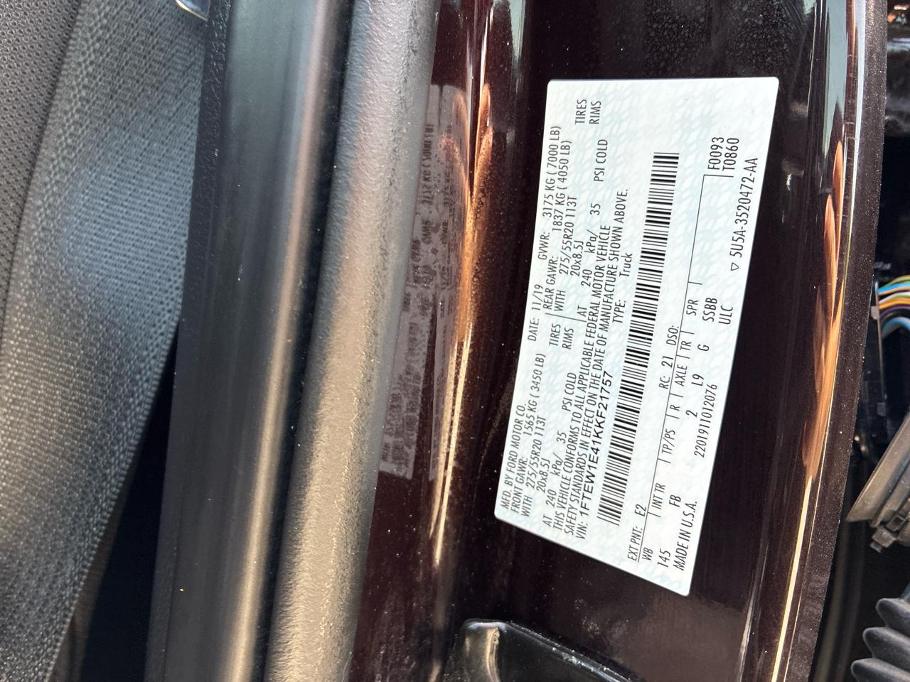 Ford F-150 XLT 4WD SuperCrew 5.5' Box 2019