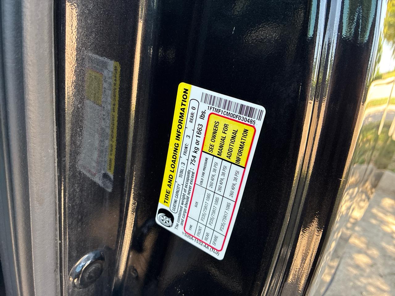 Ford F-150 XL 6.5-ft. Bed 2WD 2013