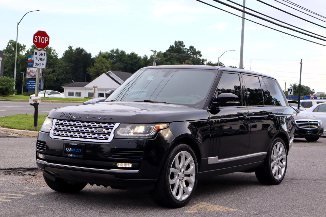 2015 Land Rover Range Rover SuperCharged photo 3