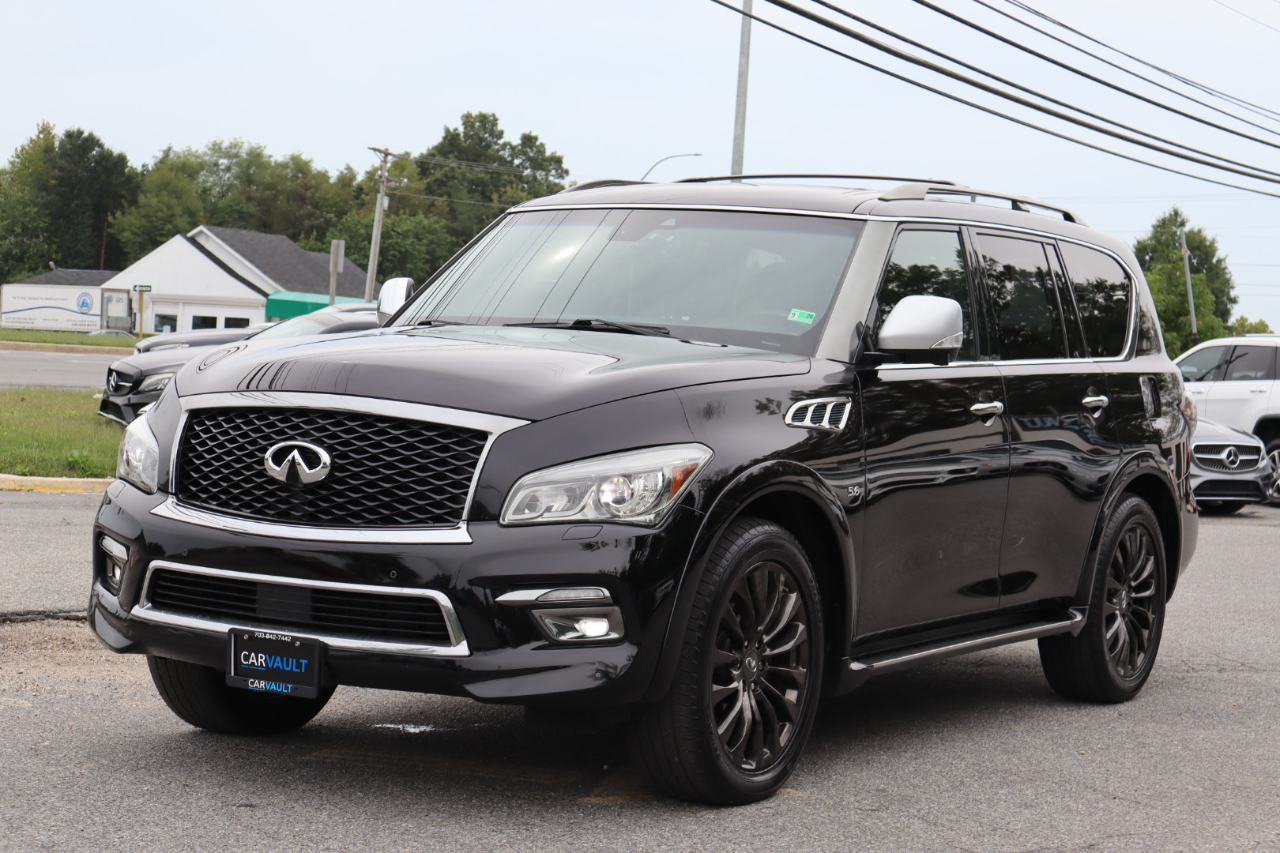 Infiniti QX80 Limited 4D SUV AWD 2017 Infiniti QX80 Limited 4D SUV AWD 2017