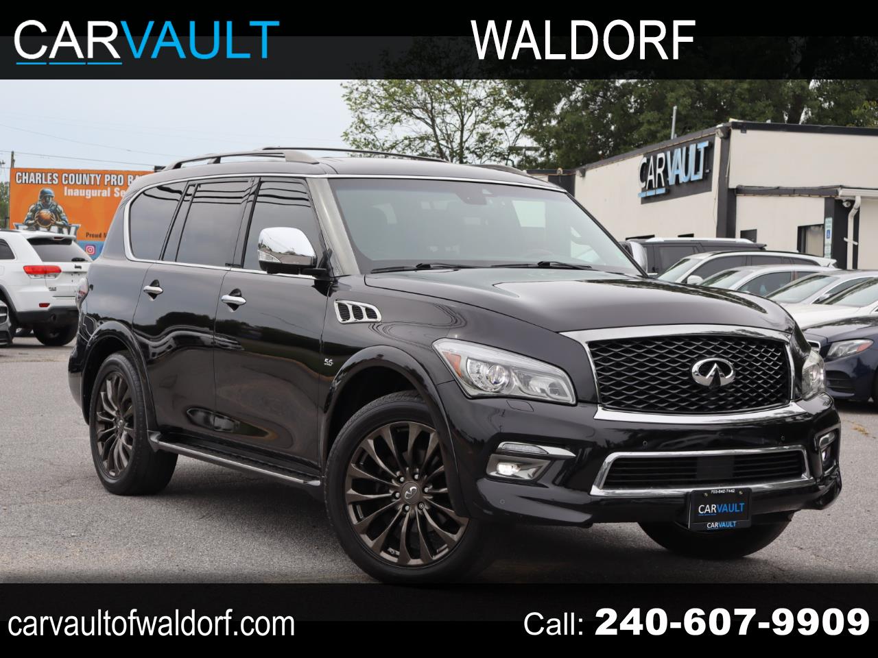Infiniti QX80 Limited 4D SUV AWD 2017 Infiniti QX80 Limited 4D SUV AWD 2017
