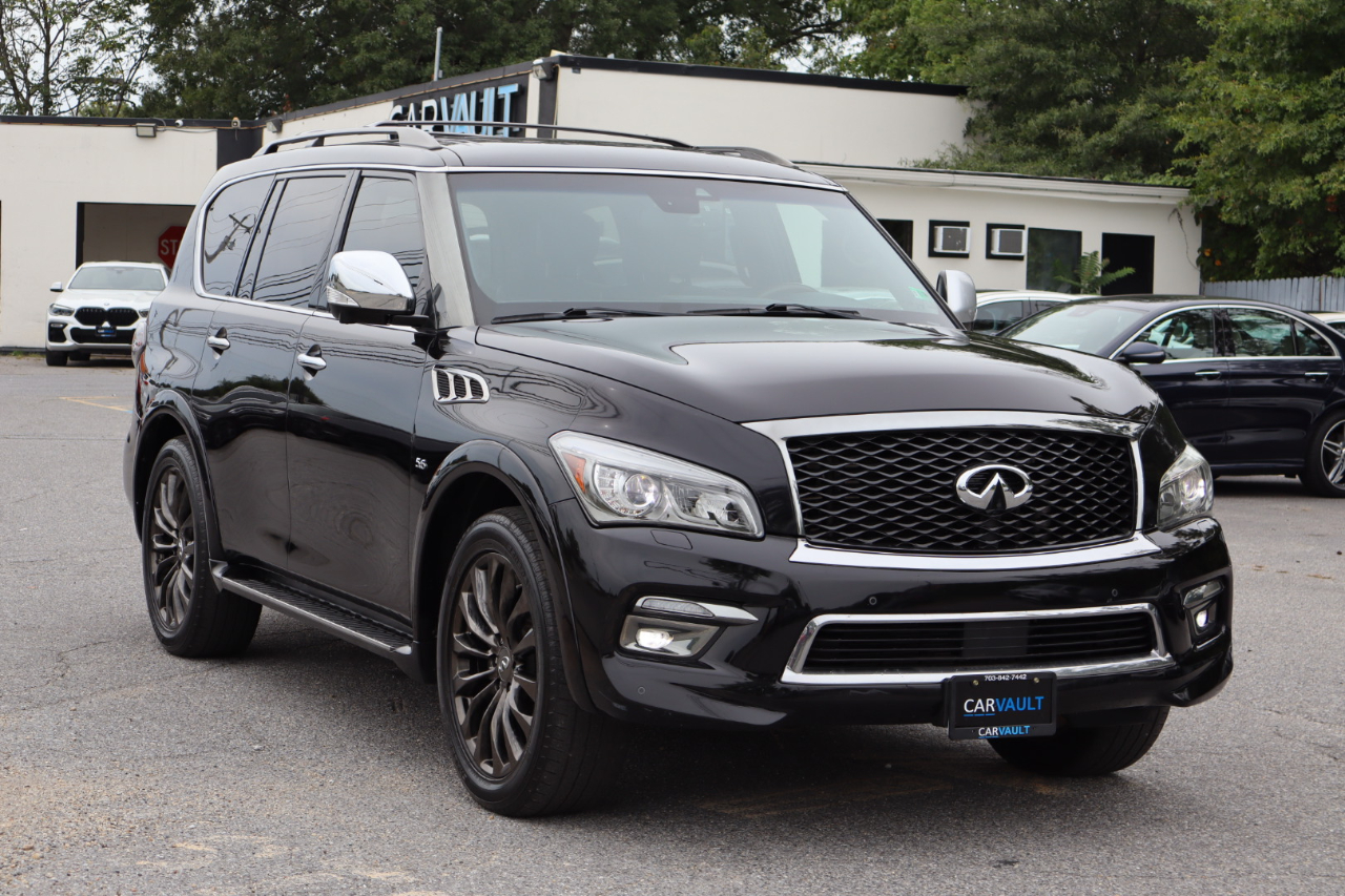 Infiniti QX80 Limited 4D SUV AWD 2017 Infiniti QX80 Limited 4D SUV AWD 2017