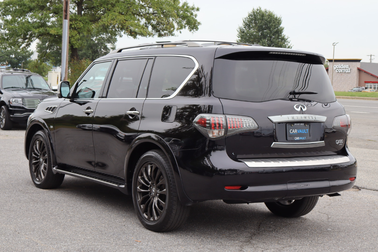 Infiniti QX80 Limited 4D SUV AWD 2017 Infiniti QX80 Limited 4D SUV AWD 2017