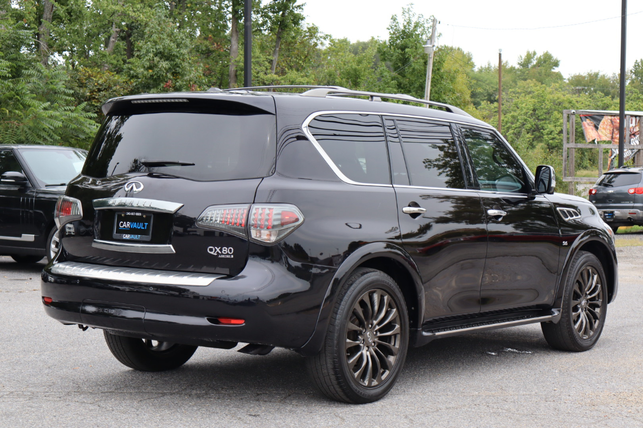 Infiniti QX80 Limited 4D SUV AWD 2017 Infiniti QX80 Limited 4D SUV AWD 2017
