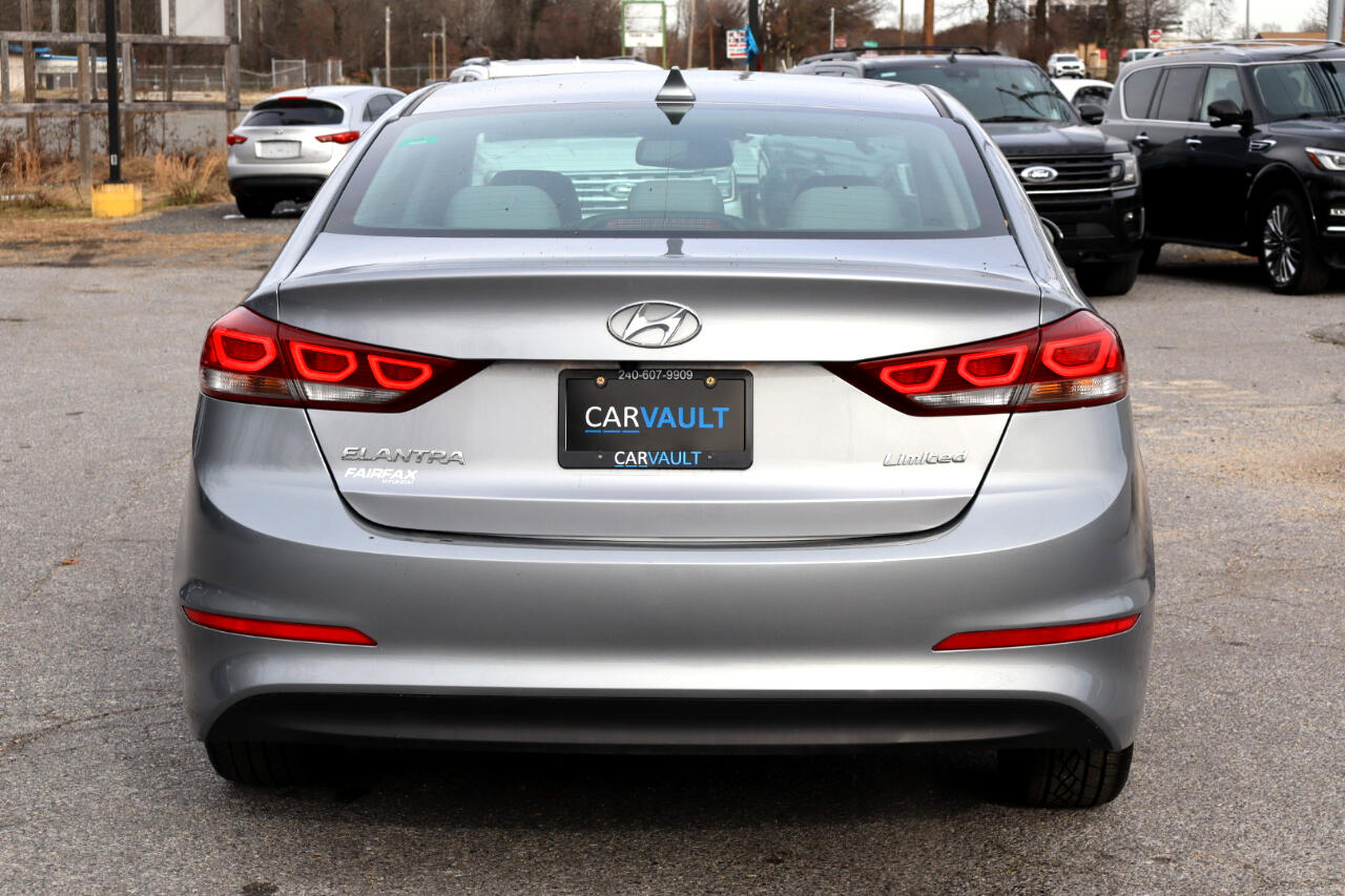 Hyundai Elantra Limited 4D Sedan 2017