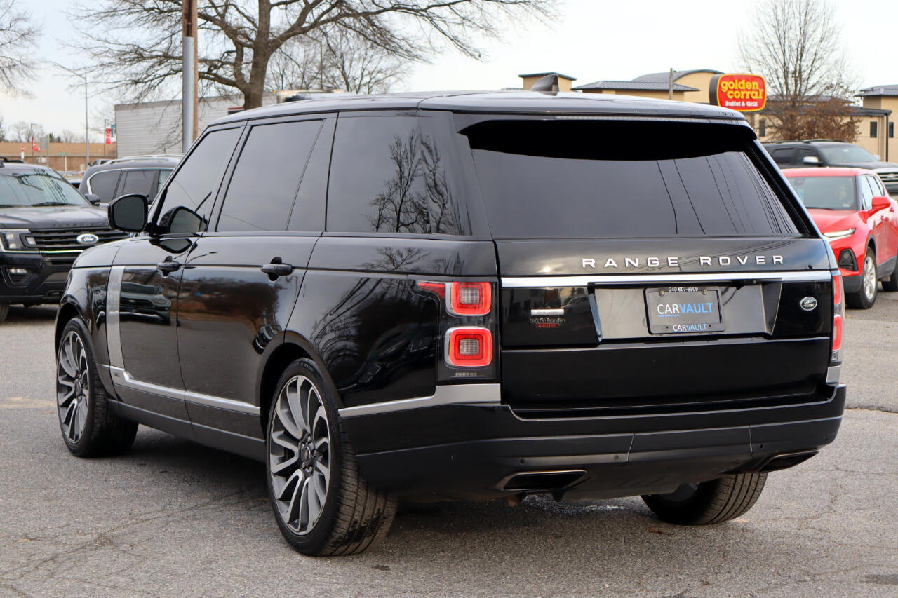 Land Rover Range Rover 4WD 4dr Supercharged LWB 2019