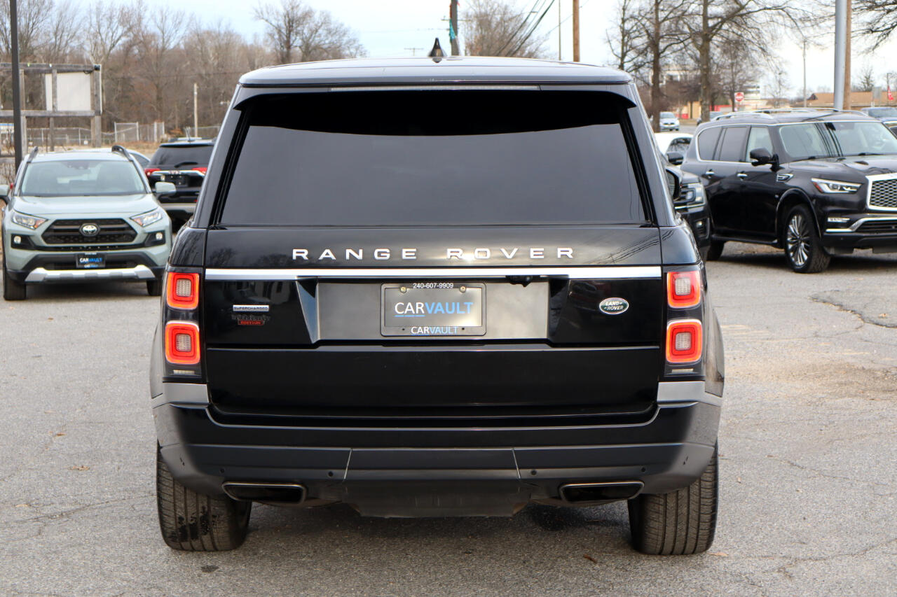 Land Rover Range Rover 4WD 4dr Supercharged LWB 2019