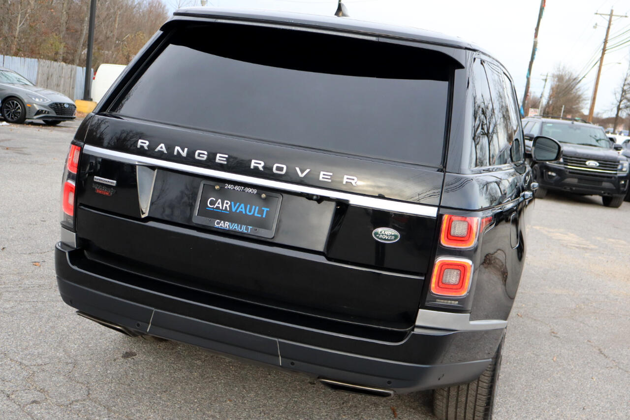 Land Rover Range Rover 4WD 4dr Supercharged LWB 2019