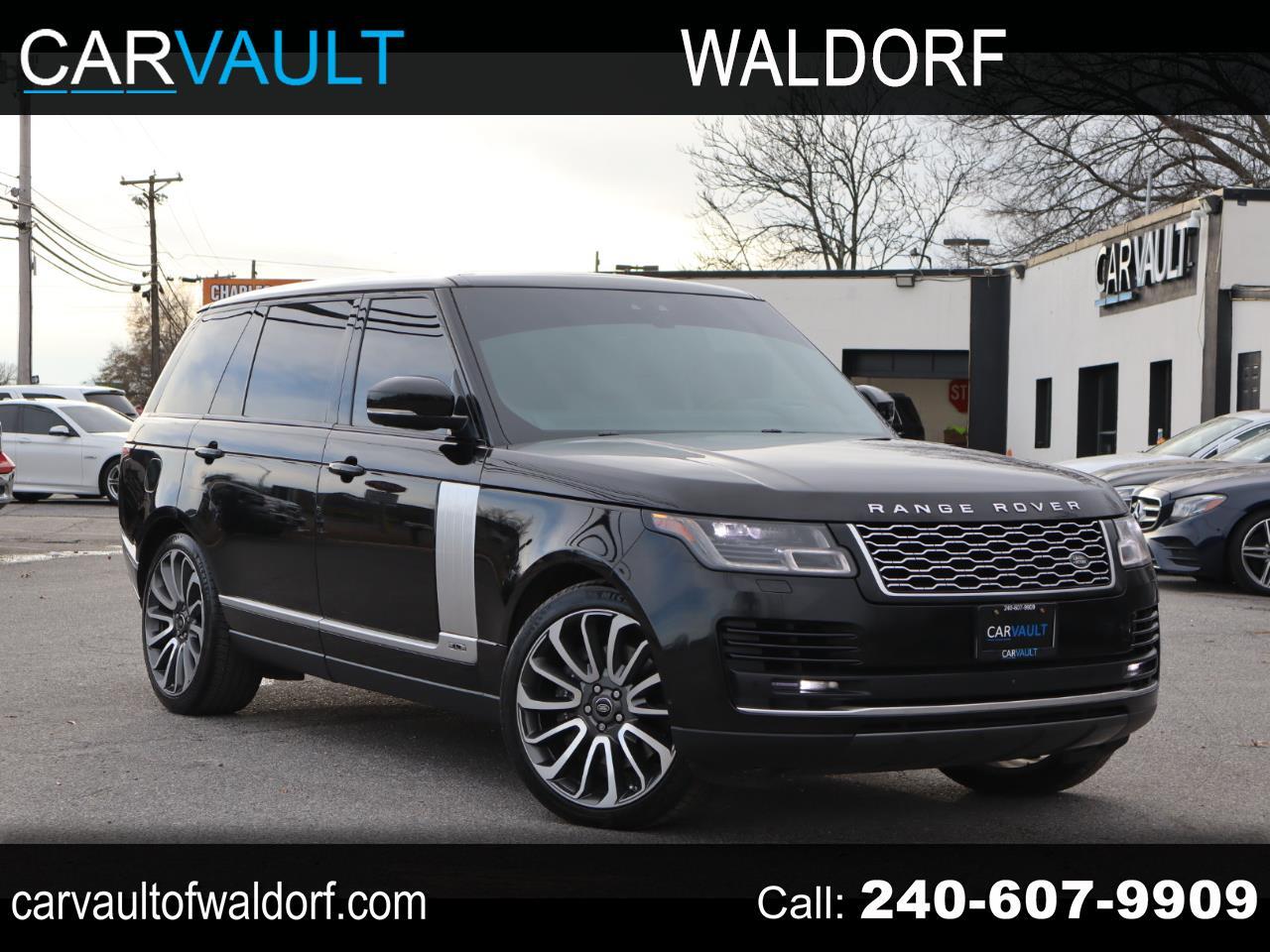 2019 Land Rover Range Rover V8 Supercharged LWB 4WD