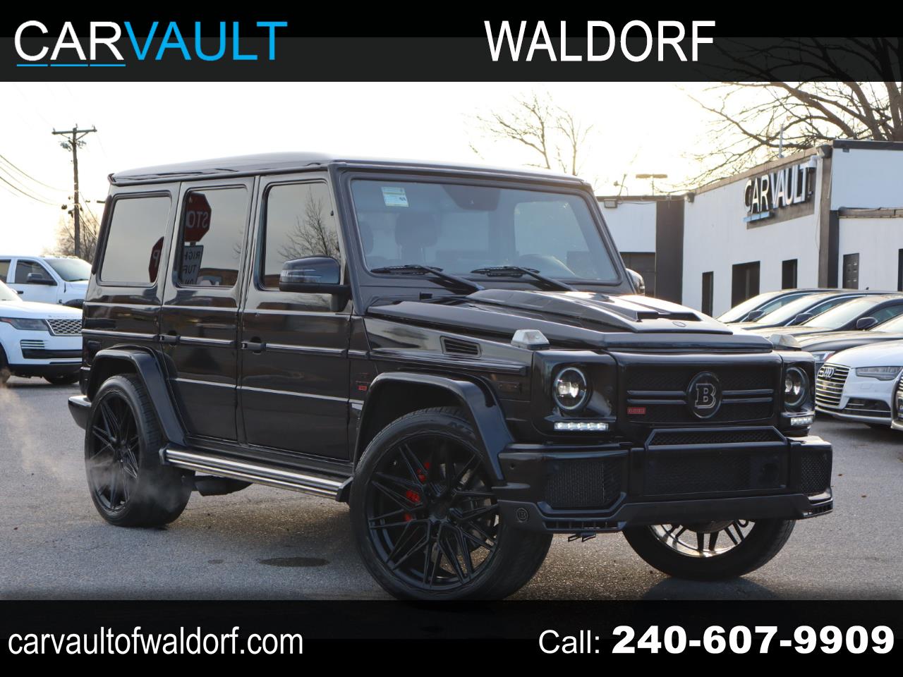 Mercedes-Benz G-Class 4MATIC 4dr G 63 AMG 2017